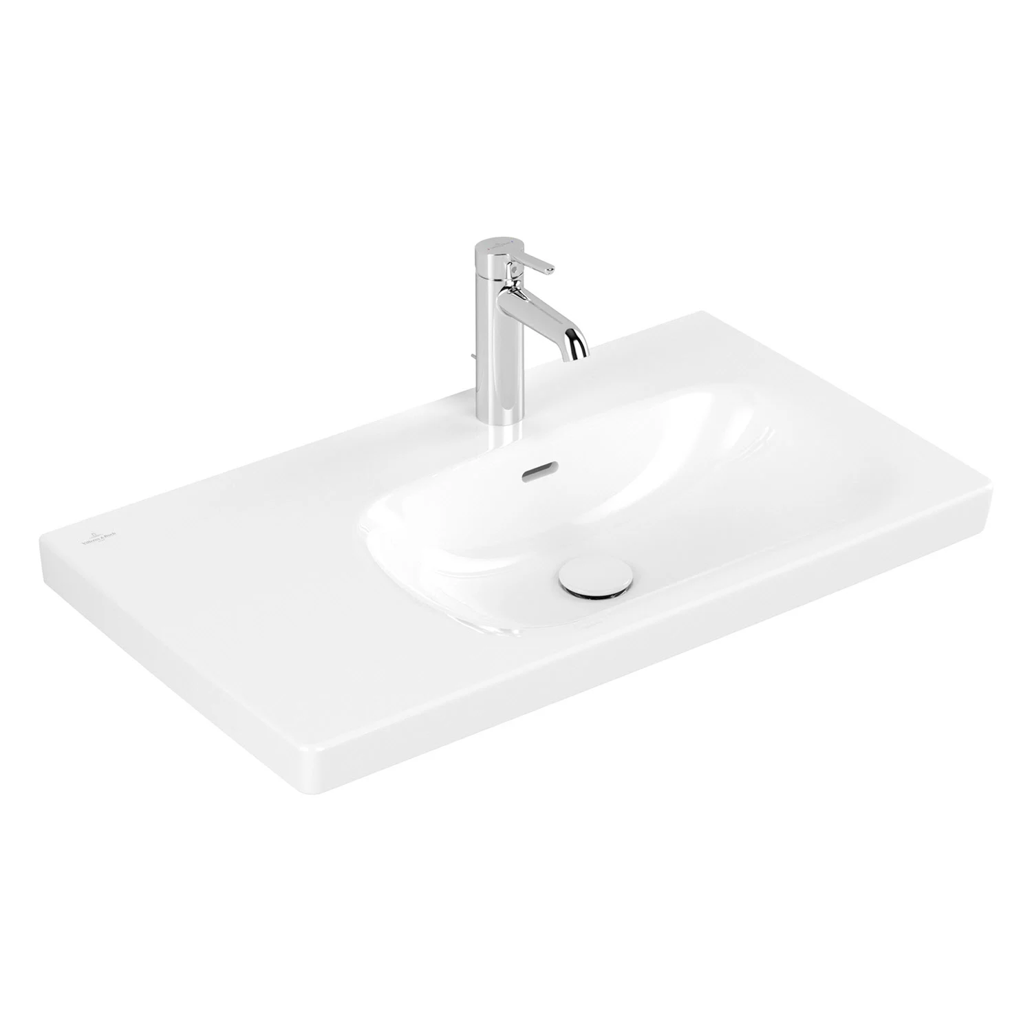 Villeroy & Boch Skyla Schrankwaschtisch 80 x 46 cm, mit Überlauf Bild 2