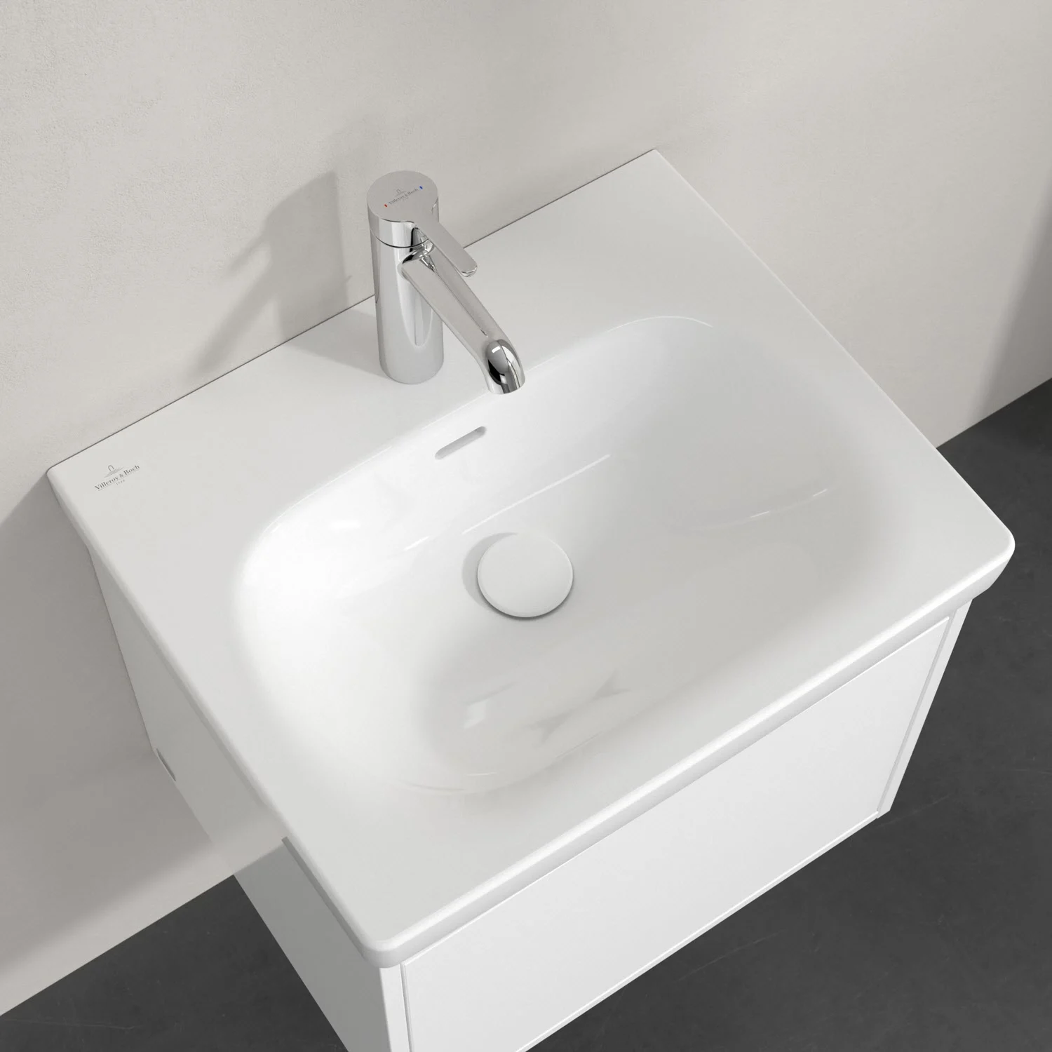 Villeroy & Boch Skyla Waschbecken 55 x 44,5 cm, mit Überlauf