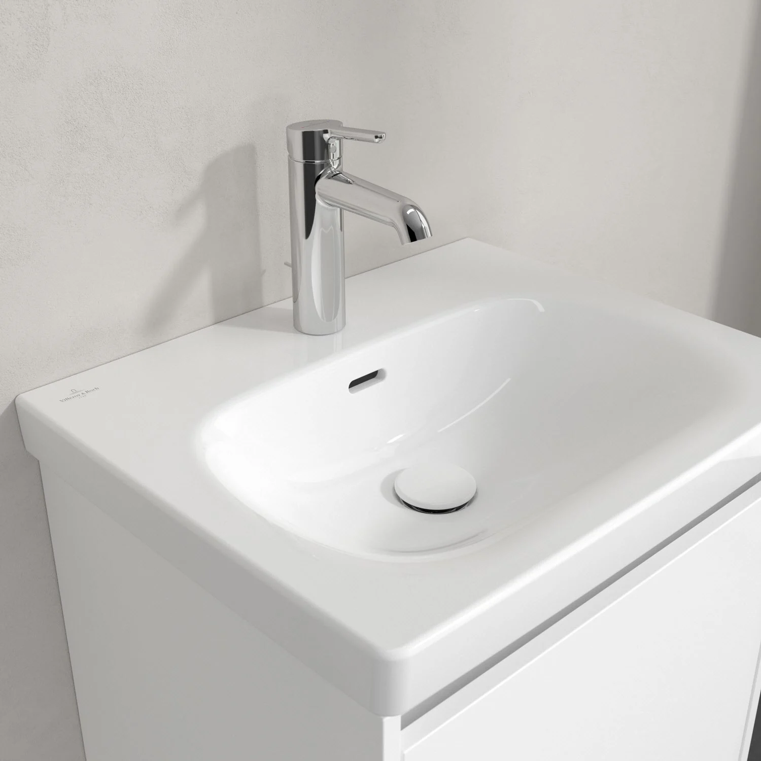 Villeroy & Boch Skyla Waschbecken 55 x 44,5 cm, mit Überlauf Bild 6