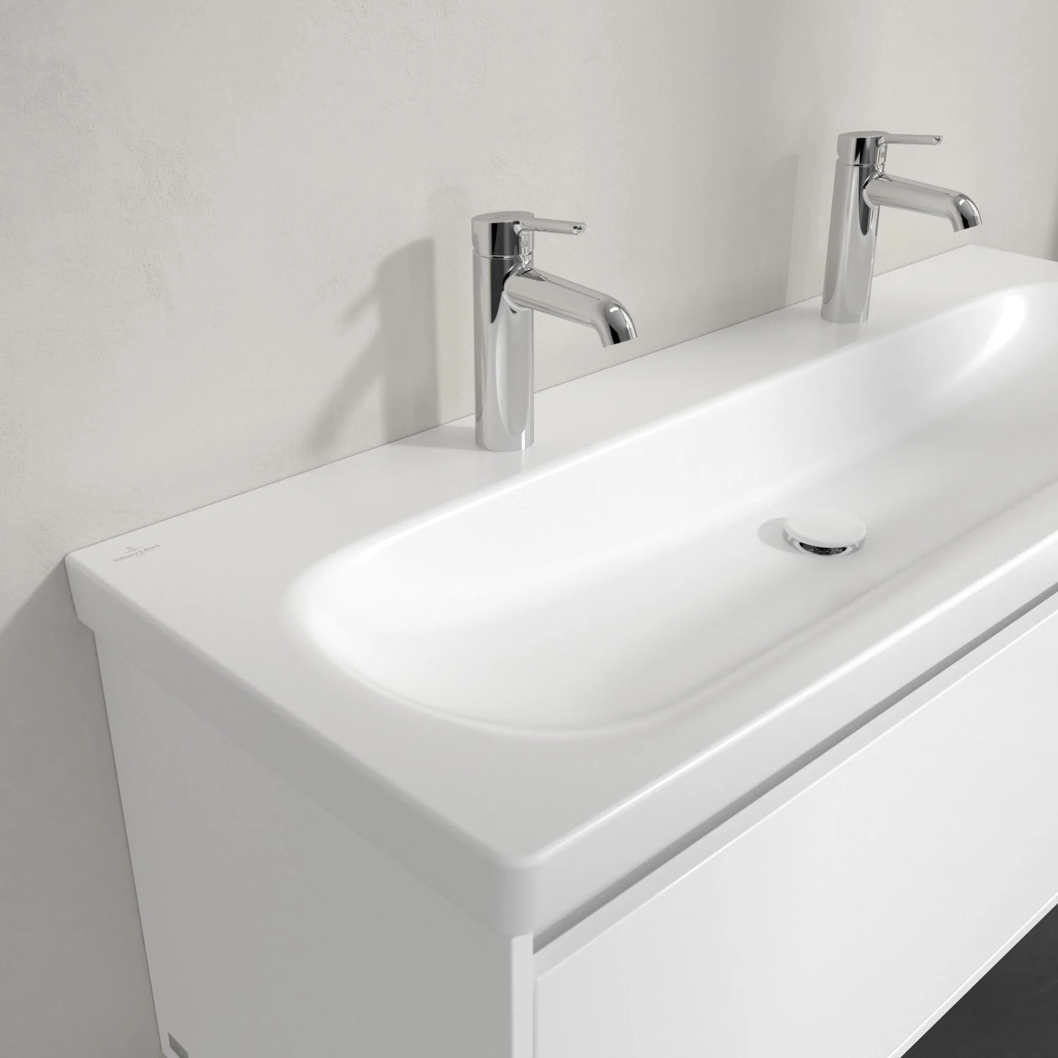 Villeroy & Boch Skyla Doppel-Schrankwaschtisch 120 x 46 cm, ohne Überlauf Bild 6