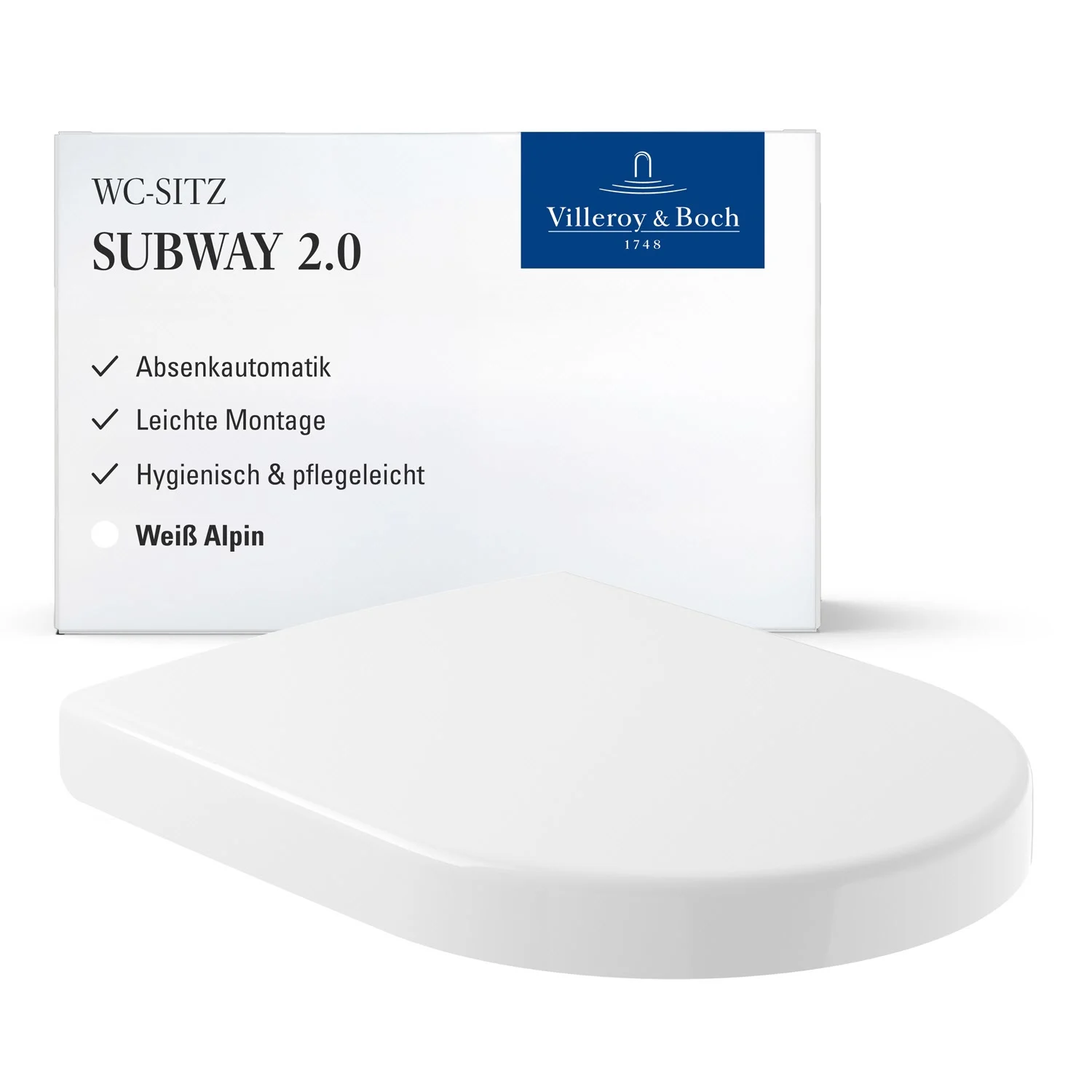 Villeroy & Boch Subway 2.0 WC-Sitz mit Softclosing Bild 3