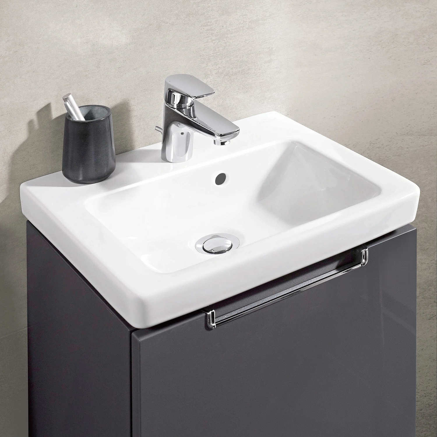 Villeroy & Boch Subway 2.0 Handwaschbecken 50 cm Unterseite ungeschliffen