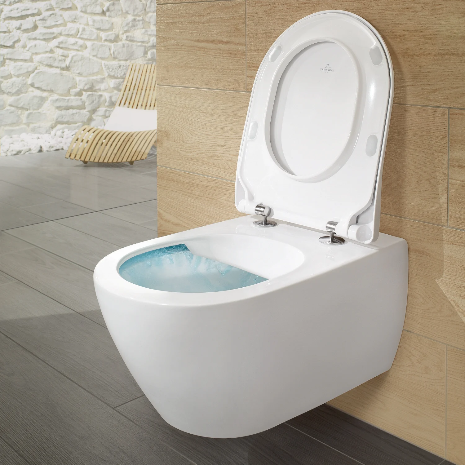 Villeroy & Boch Subway 2.0 Tiefspül-WC spülrandlos, wandhängend, mit DirectFlush Bild 7