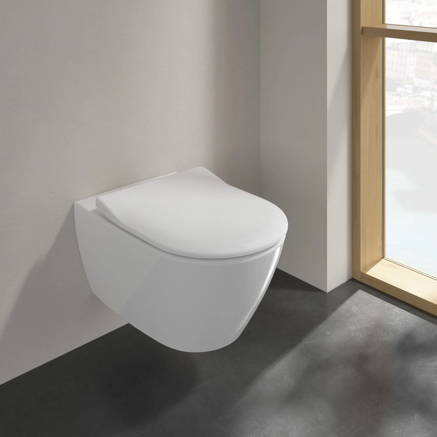 Villeroy & Boch Subway 2.0 Tiefspül-WC spülrandlos, wandhängend, mit DirectFlush Bild 9