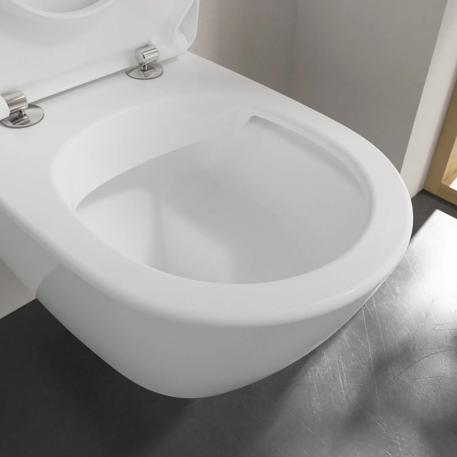 Villeroy & Boch Subway 2.0 Tiefspül-WC spülrandlos, wandhängend, mit DirectFlush Bild 11