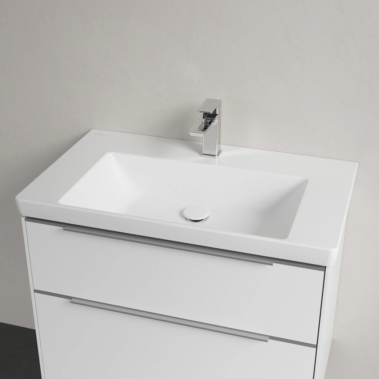 Villeroy & Boch Subway 3.0 Badmöbel-Set 80 cm, 2 Auszüge Bild 2