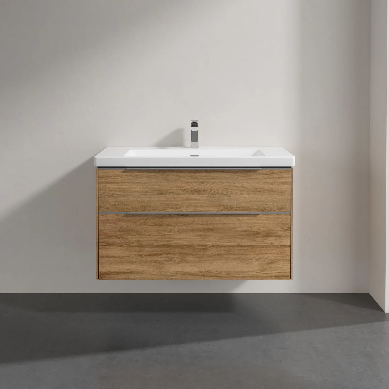 Villeroy & Boch Subway 3.0 Badmöbel-Set 100 cm, 2 Auszüge Bild 3