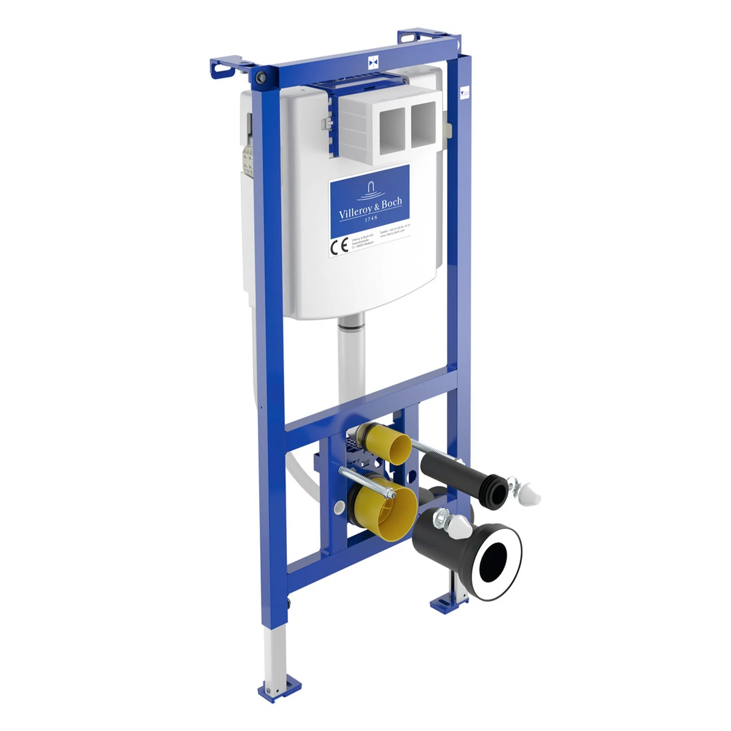 Villeroy & Boch Subway 3.0 WC-Set mit Vorwandelement und Betätigungsplatte Bild 3