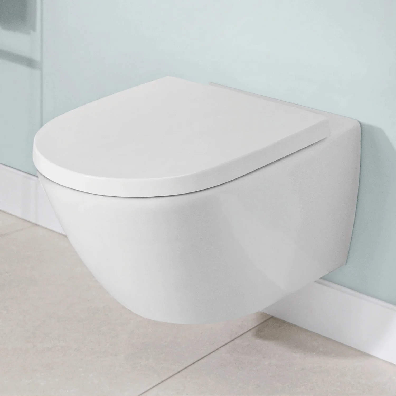 Villeroy & Boch Subway 3.0 WC-Set mit Vorwandelement und Betätigungsplatte Bild 12