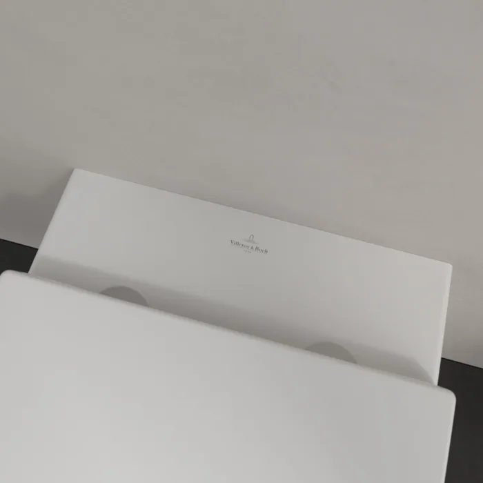 Villeroy & Boch Subway 3.0 Tiefspül-WC spülrandlos, wandhängend, TwistFlush, mit WC-Sitz 8M42S1, Combi-Pack Bild 12