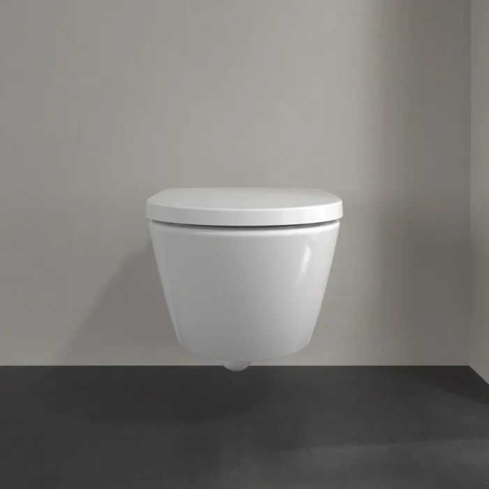 Villeroy & Boch Subway 3.0 Tiefspül-WC spülrandlos, wandhängend, TwistFlush, mit WC-Sitz 8M42S1, Combi-Pack Bild 11
