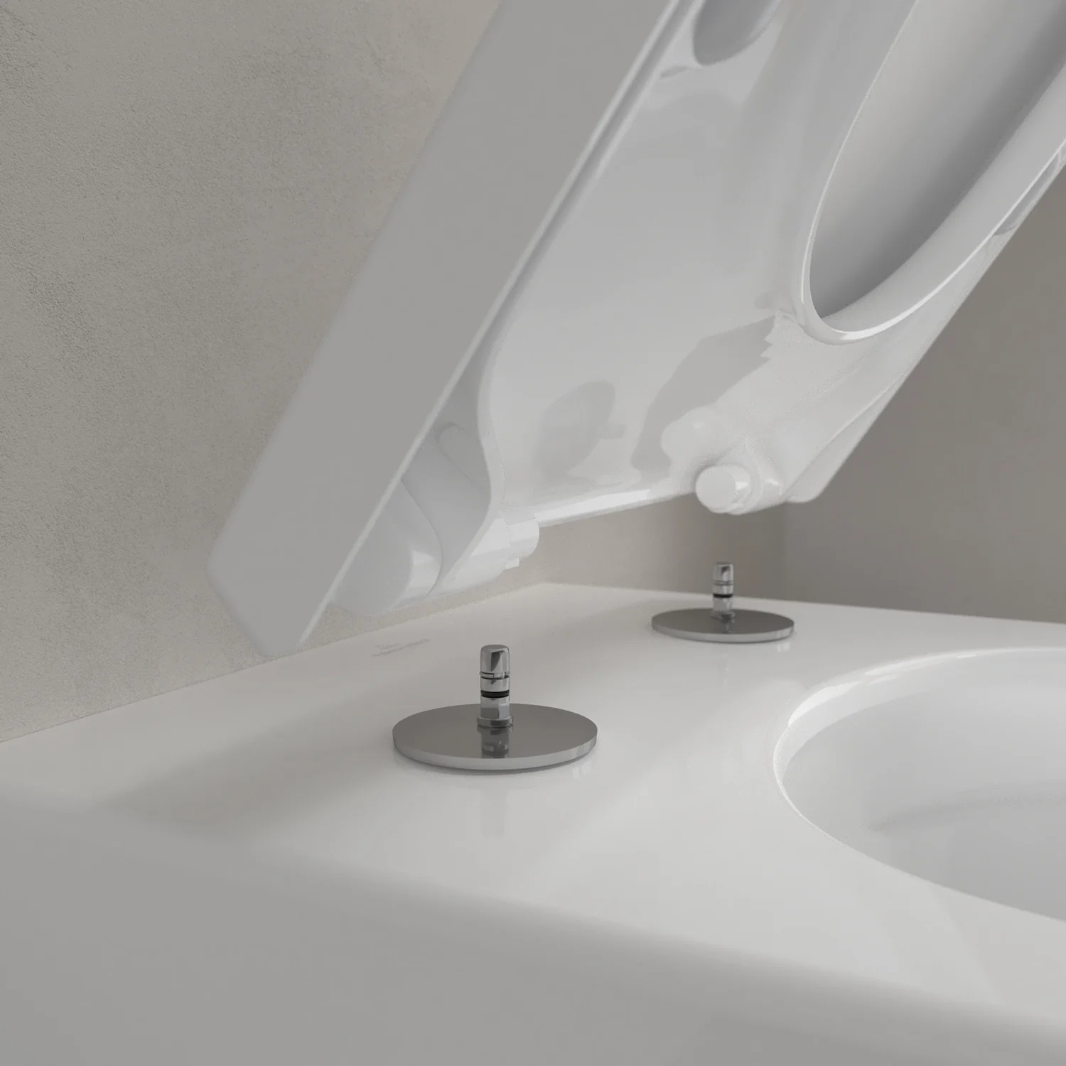 Villeroy & Boch Subway 3.0 Tiefspül-WC spülrandlos, wandhängend, mit TwistFlush Bild 2