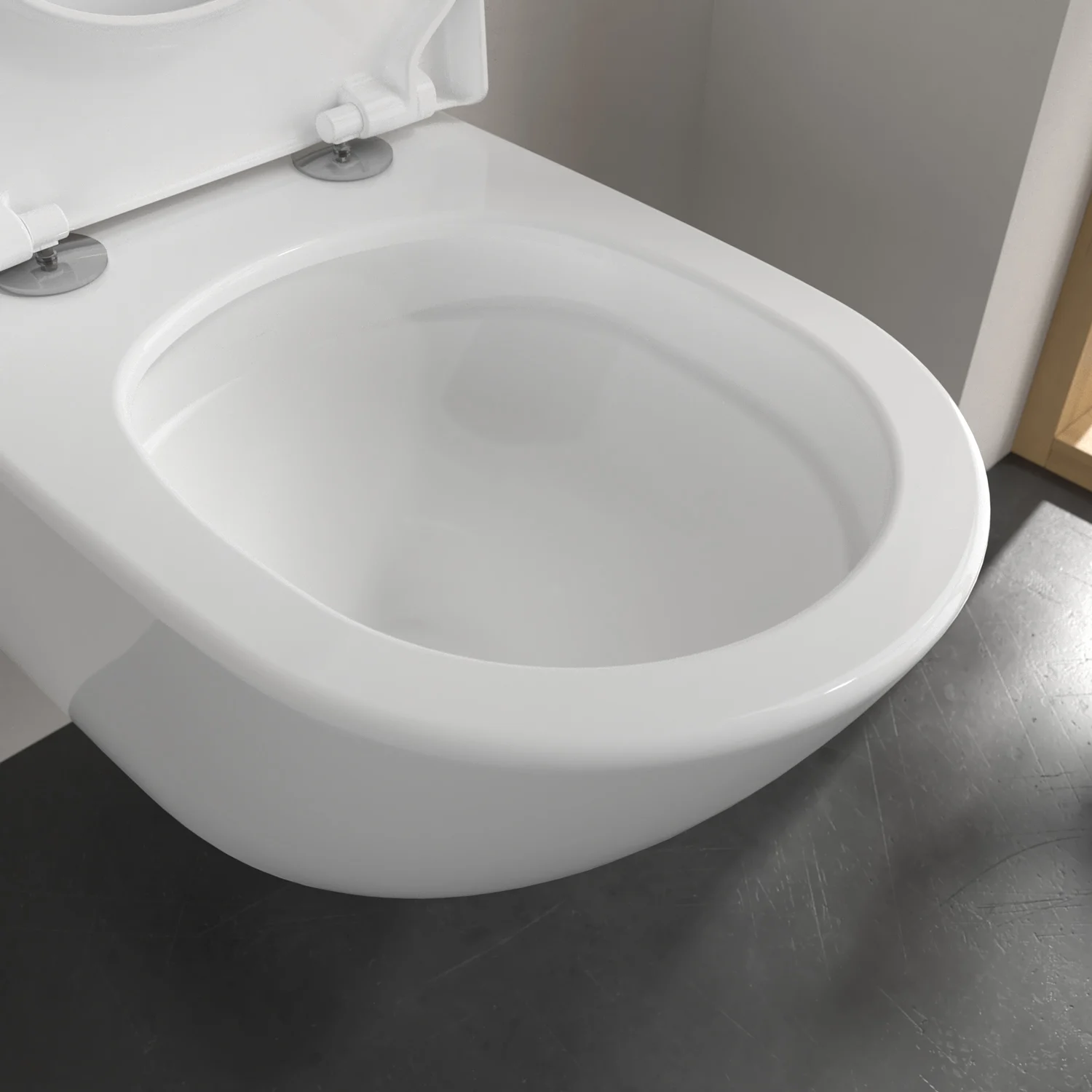 Villeroy & Boch Subway 3.0 Tiefspül-WC spülrandlos, wandhängend, mit TwistFlush Bild 3