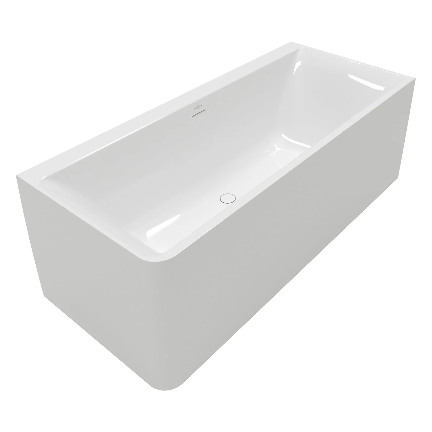 Biała wanna widok z boku, Villeroy & Boch