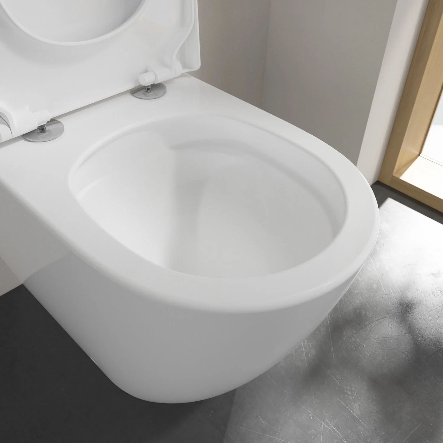 Villeroy & Boch Subway 3.0 Tiefspül-WC spülrandlos, bodenstehend, mit TwistFlush Bild 7