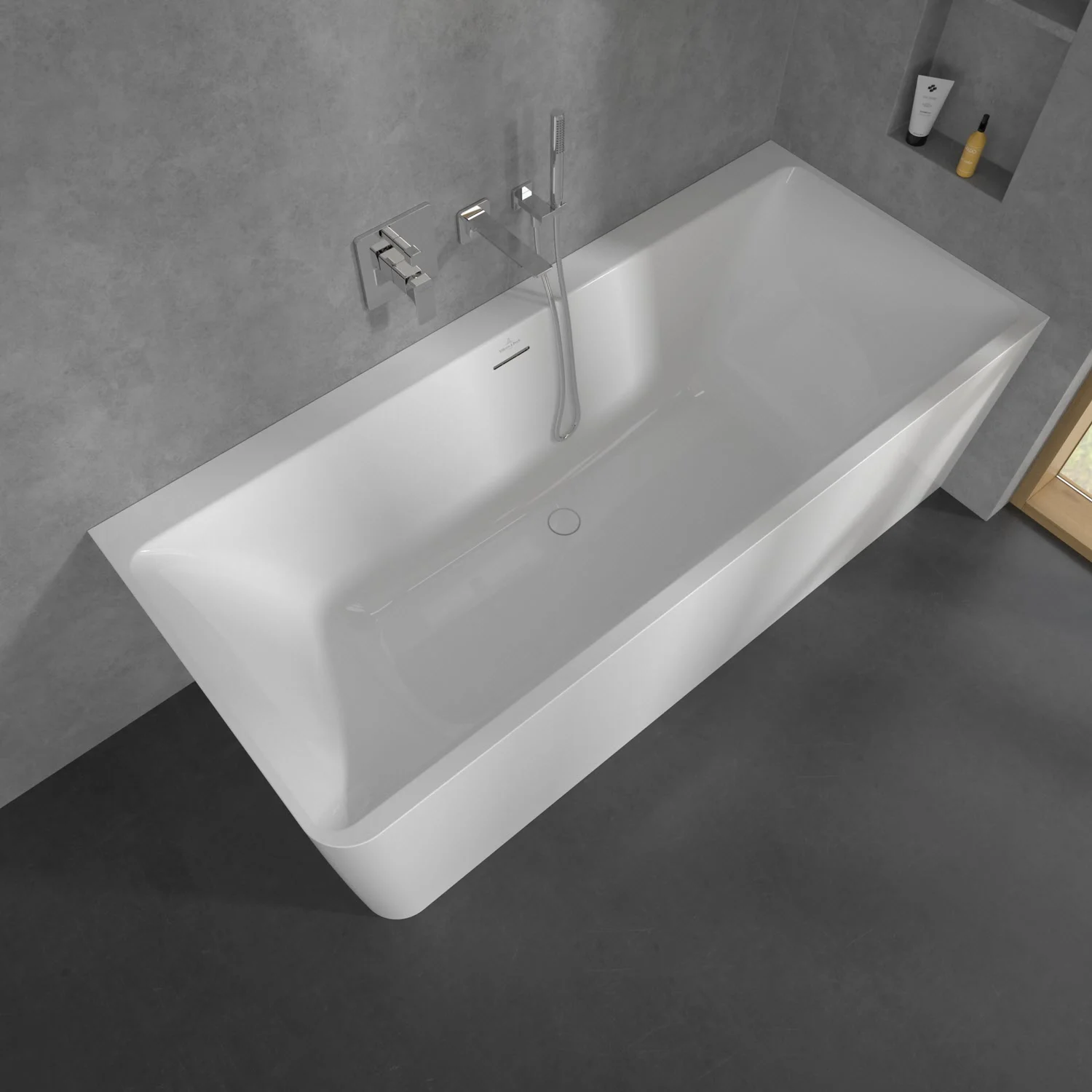 Villeroy & Boch Subway 3.0 – wanna łazienkowa do montażu narożnego po prawej stronie, 180 x 80 cm Zdjęcie 3
