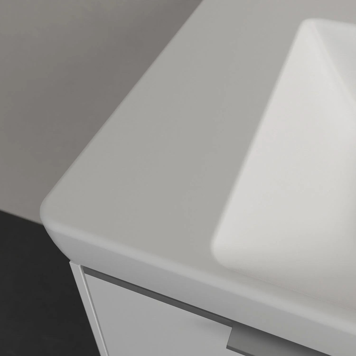 Villeroy & Boch Subway 3.0 Schrankwaschtisch 80 cm, mit 1 Hahnloch, mit Überlauf Bild 3