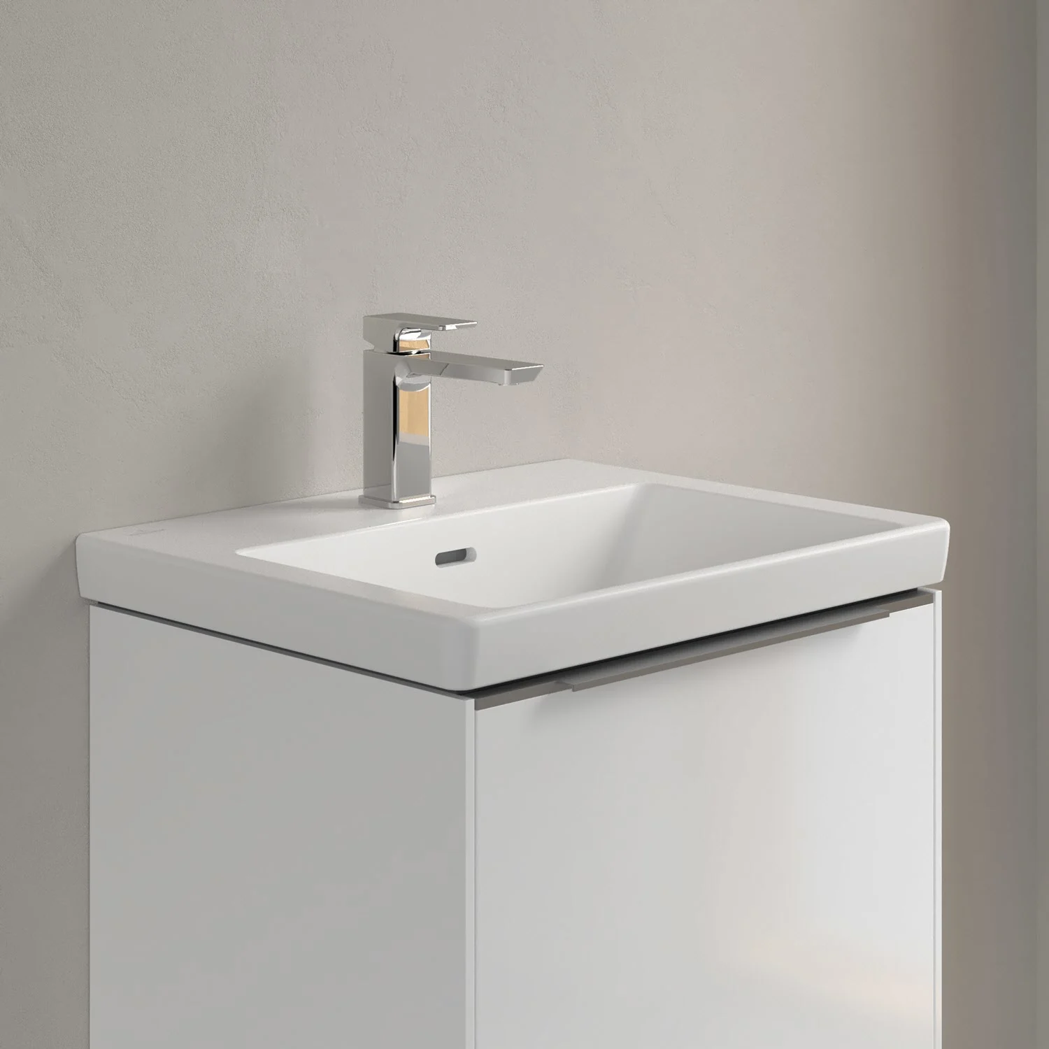 Umywalka z jednouchwytową baterią zbliżenie, Villeroy & Boch