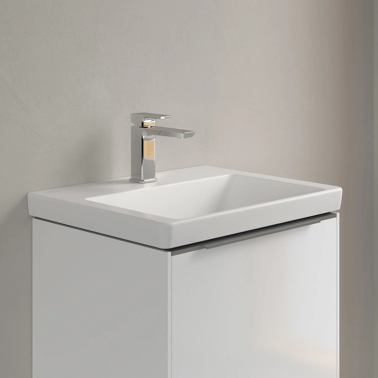 Umywalka z jednouchwytową baterią zbliżenie, Villeroy & Boch