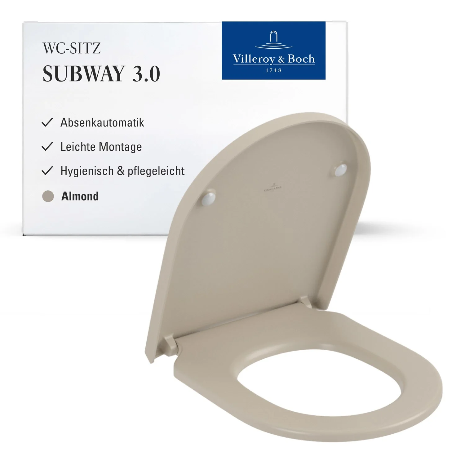 Villeroy & Boch Subway 2.0/3.0 WC-Sitz mit SoftClosing, QuickRelease Bild 3