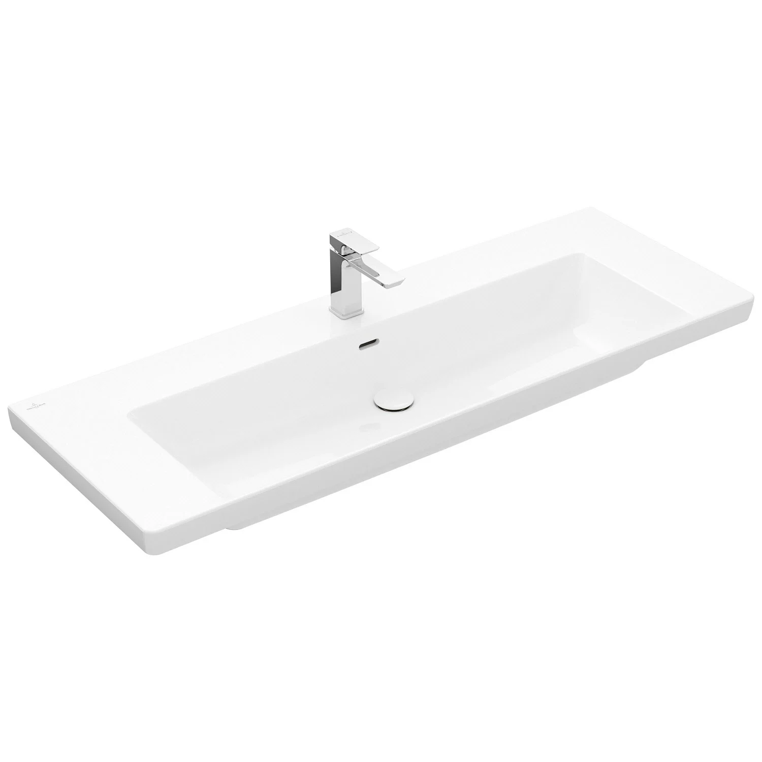 Villeroy & Boch Subway 3.0 Schrankwaschtisch 130 cm, mit 1 Hahnloch, mit Überlauf Bild 2