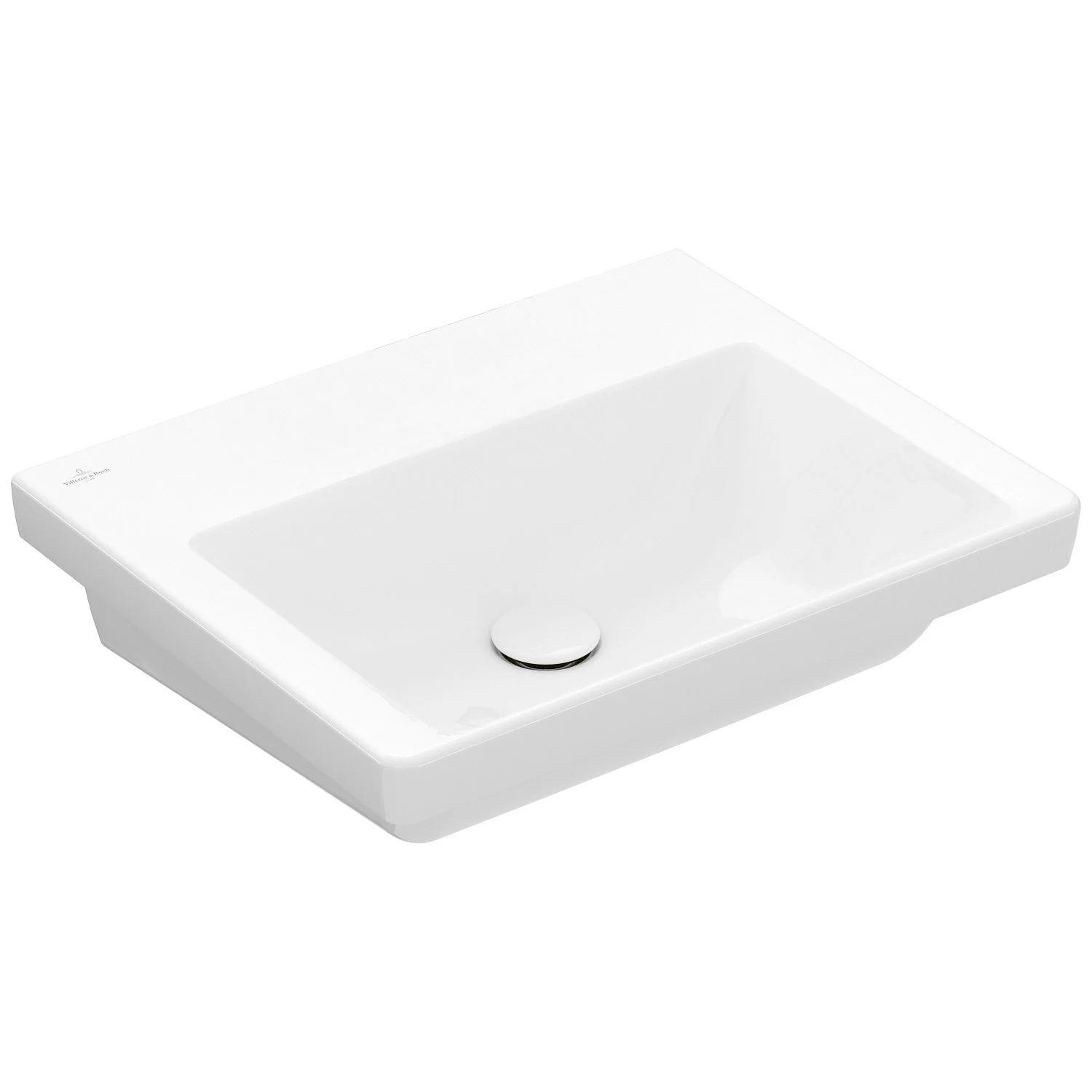 Villeroy & Boch Subway 3.0 Umywalka 55 cm, bez otworu na baterię, bez przelewu Zdjęcie 2