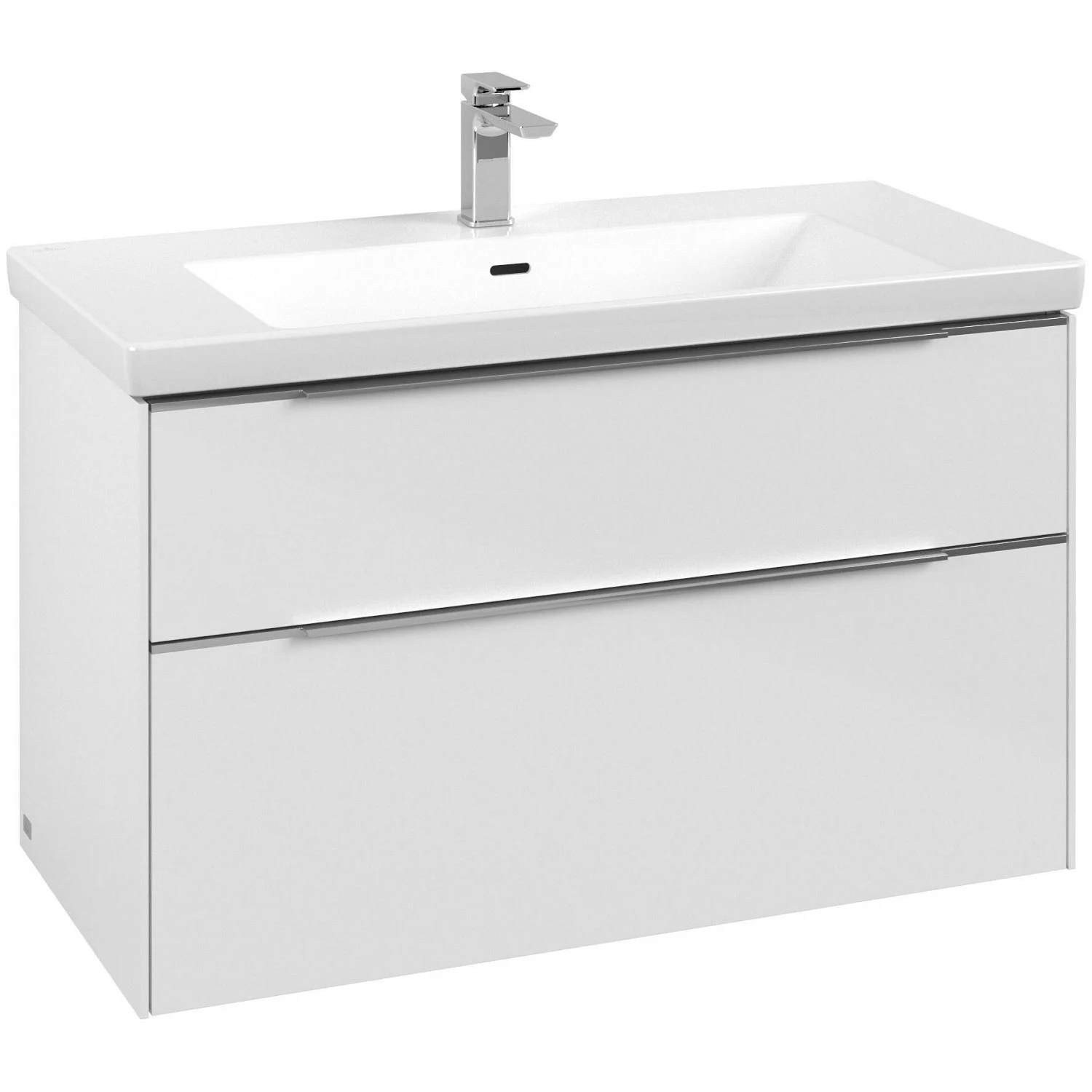 Villeroy & Boch Subway 3.0 Waschtischunterschrank 97,3 cm, 2 Auszüge, ohne LED-Beleuchtung Bild 2