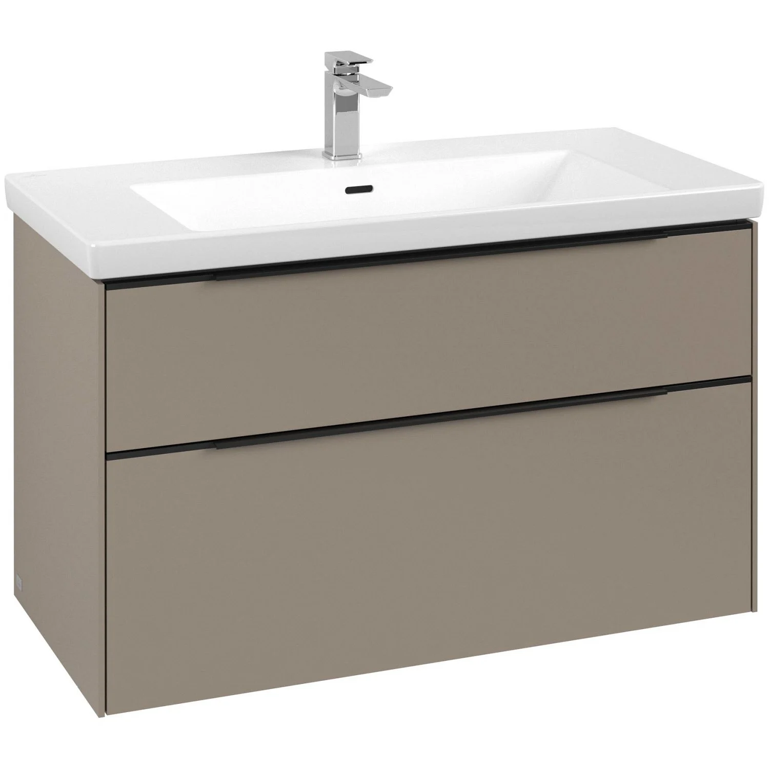 Villeroy & Boch Subway 3.0 Waschtischunterschrank 97,3 cm, 2 Auszüge, ohne LED-Beleuchtung Bild 2