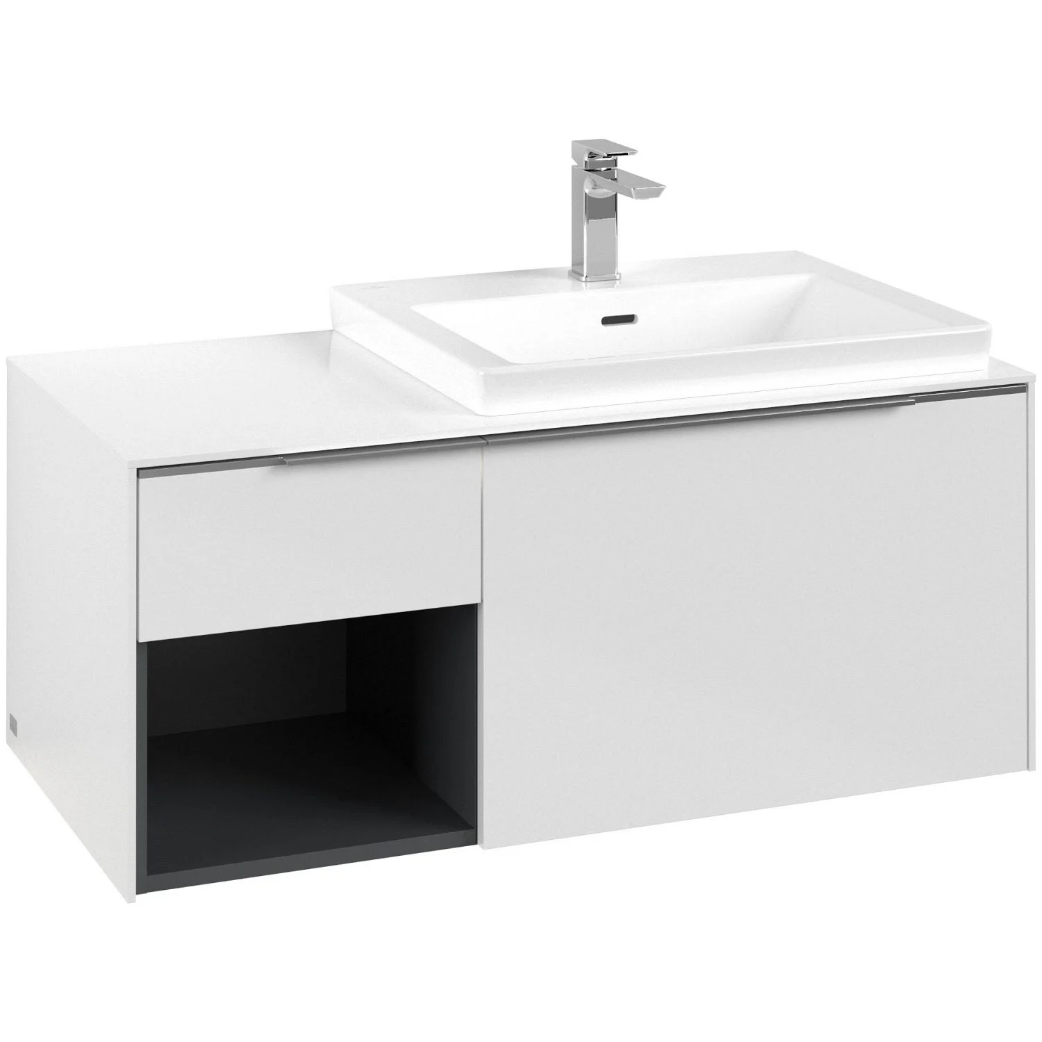 Biała umywalka widok z przodu, Villeroy & Boch
