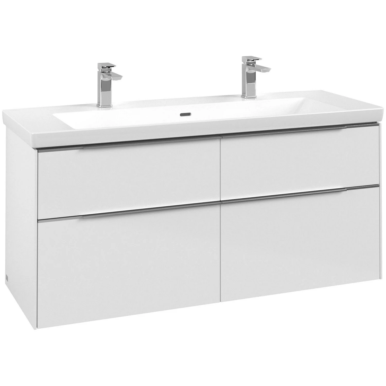 Villeroy & Boch Subway 3.0 Waschtischunterschrank 127,2 cm, 4 Auszüge, ohne LED-Beleuchtung Bild 2