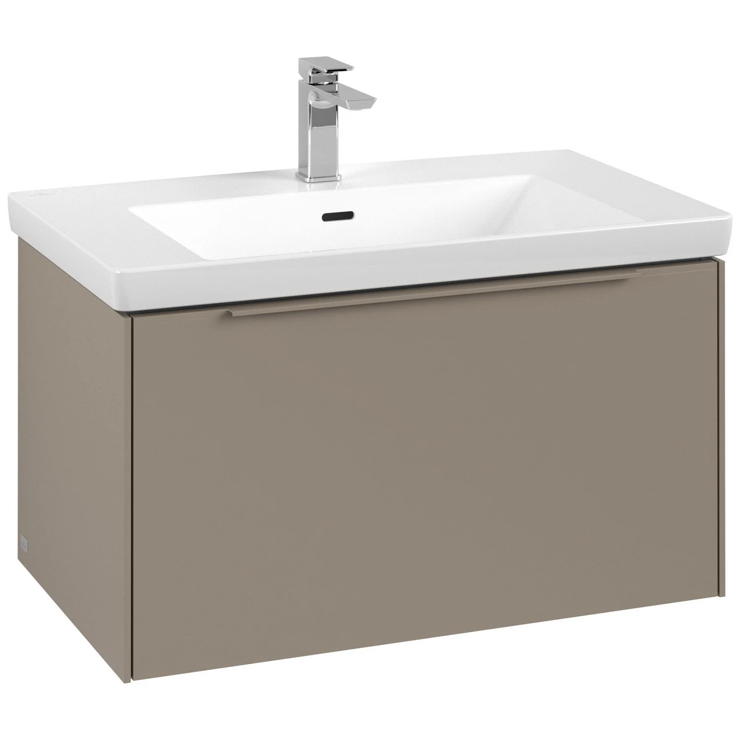 Villeroy & Boch Subway 3.0 Möbelset mit 1 Auszug, ohne Spiegel, 80 cm Bild 2