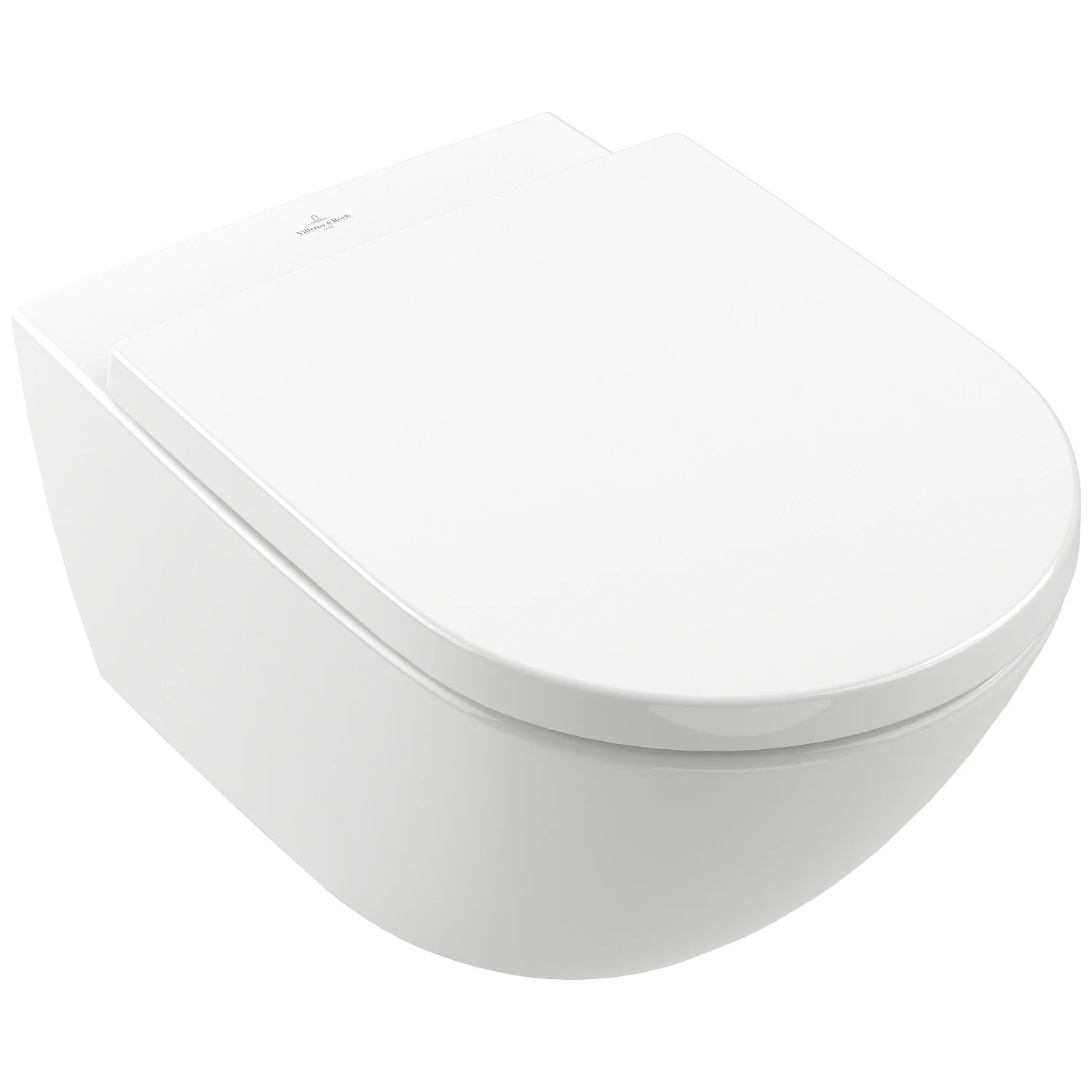 Villeroy & Boch Subway 3.0 Tiefspül-WC spülrandlos, wandhängend, TwistFlush, mit WC-Sitz 8M42S1, Combi-Pack Bild 2