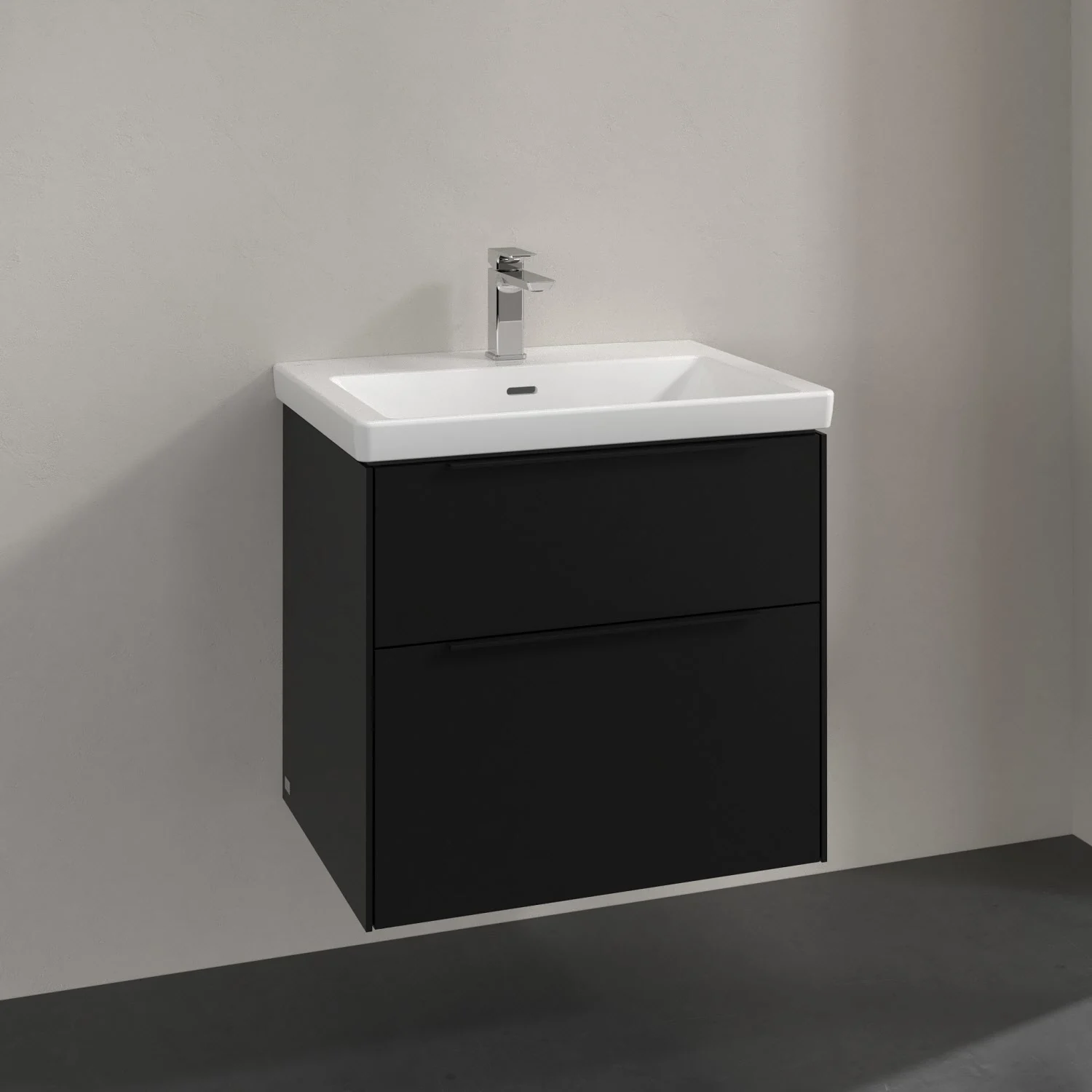 Villeroy & Boch Subway 3.0 Waschtischunterschrank 62,2 cm, 2 Auszüge, ohne LED-Beleuchtung
