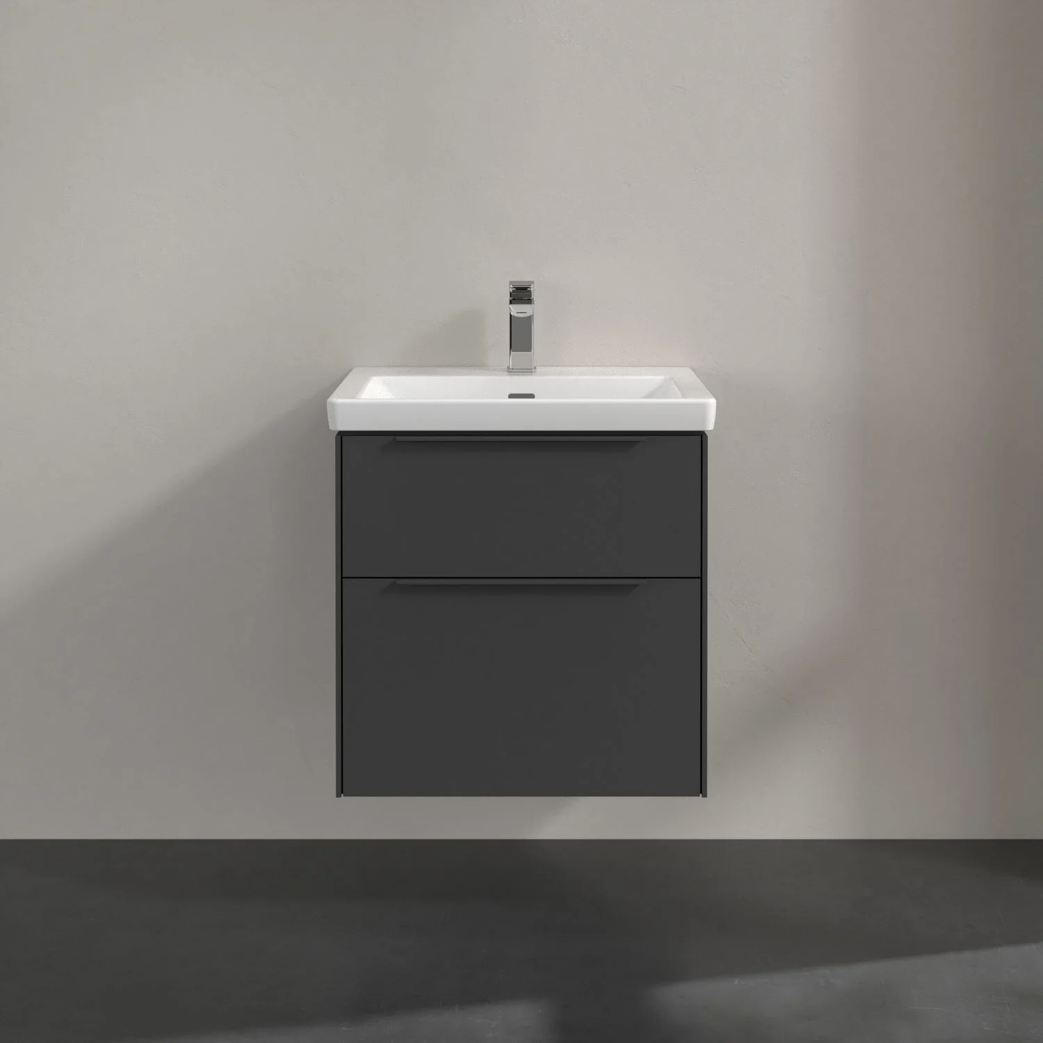 Villeroy & Boch Subway 3.0 Waschtischunterschrank 57,2 cm, 2 Auszüge, ohne LED-Beleuchtung Bild 3