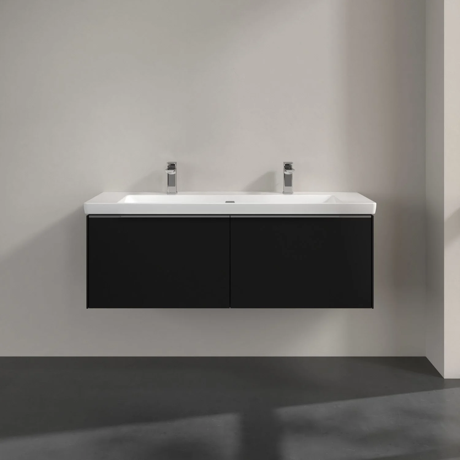 Villeroy & Boch Subway 3.0 Waschtischunterschrank 127,2 cm, 2 Auszüge, mit LED-Beleuchtung Bild 3