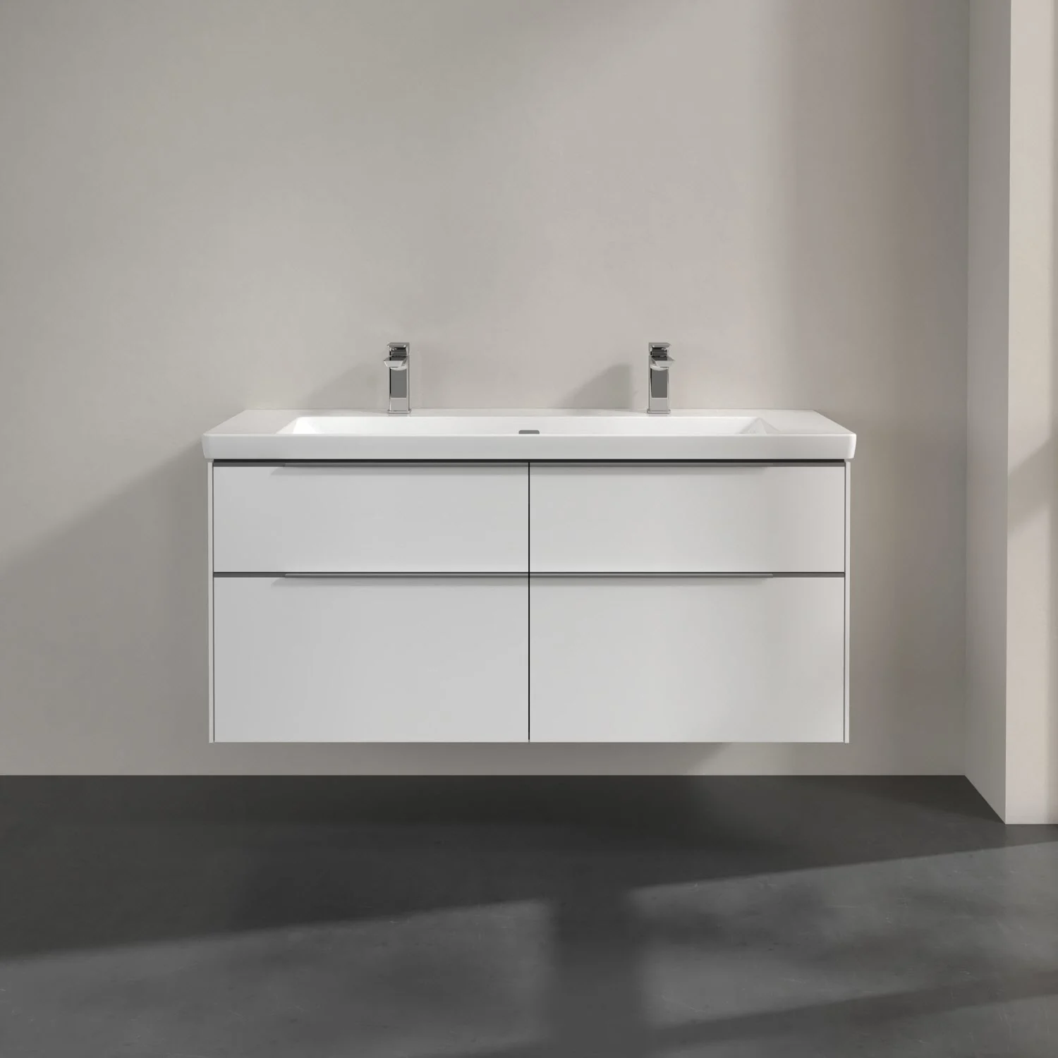 Villeroy & Boch Subway 3.0 Waschtischunterschrank 127,2 cm, 4 Auszüge, ohne LED-Beleuchtung Bild 3