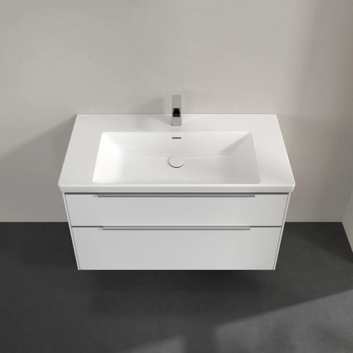 Villeroy & Boch Subway 3.0 Waschtischunterschrank 97,3 cm, 2 Auszüge, ohne LED-Beleuchtung Bild 4
