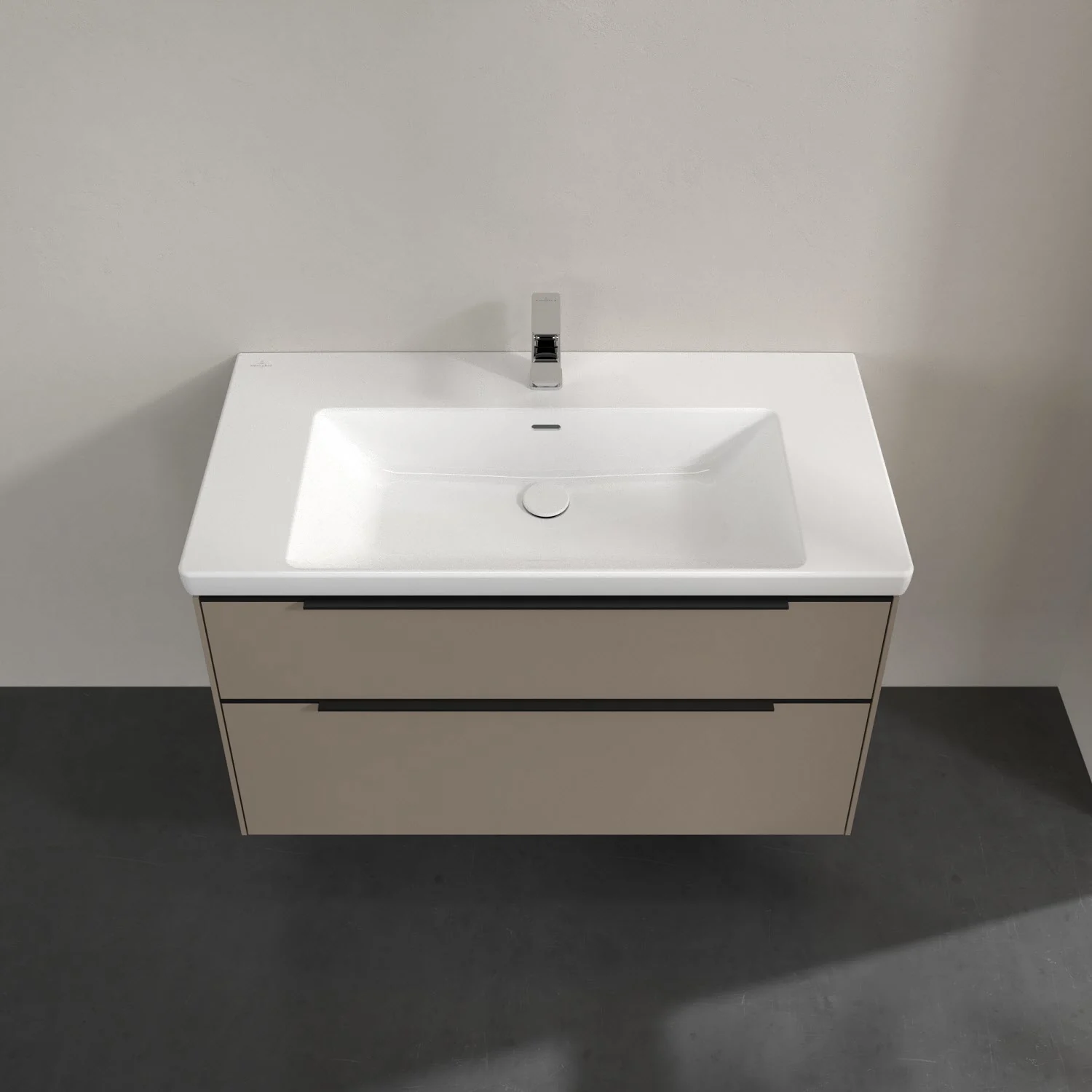 Villeroy & Boch Subway 3.0 Waschtischunterschrank 97,3 cm, 2 Auszüge, ohne LED-Beleuchtung Bild 4