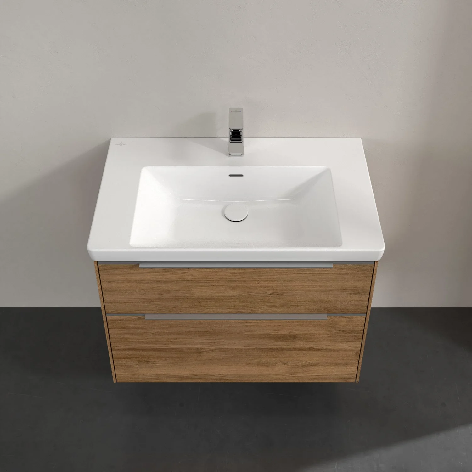 Villeroy & Boch Subway 3.0 Waschtischunterschrank 77,2 cm, 2 Auszüge, ohne LED-Beleuchtung Bild 4