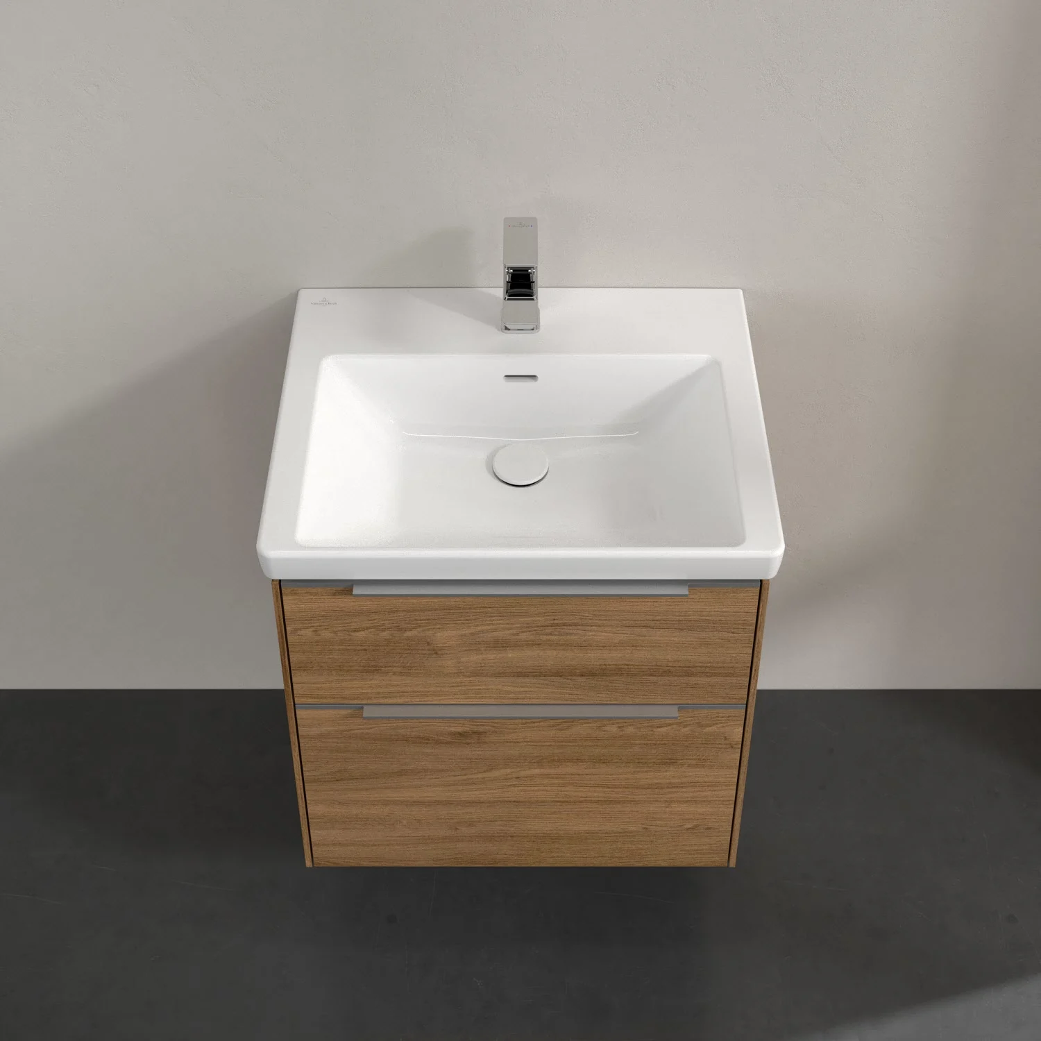 Villeroy & Boch Subway 3.0 Waschtischunterschrank 57,2 cm, 2 Auszüge, ohne LED-Beleuchtung Bild 4