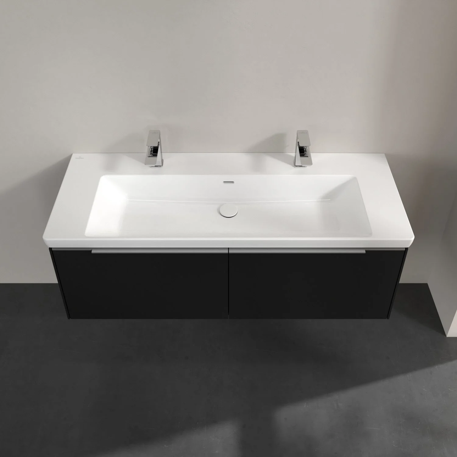 Villeroy & Boch Subway 3.0 Waschtischunterschrank 127,2 cm, 2 Auszüge, mit LED-Beleuchtung Bild 4