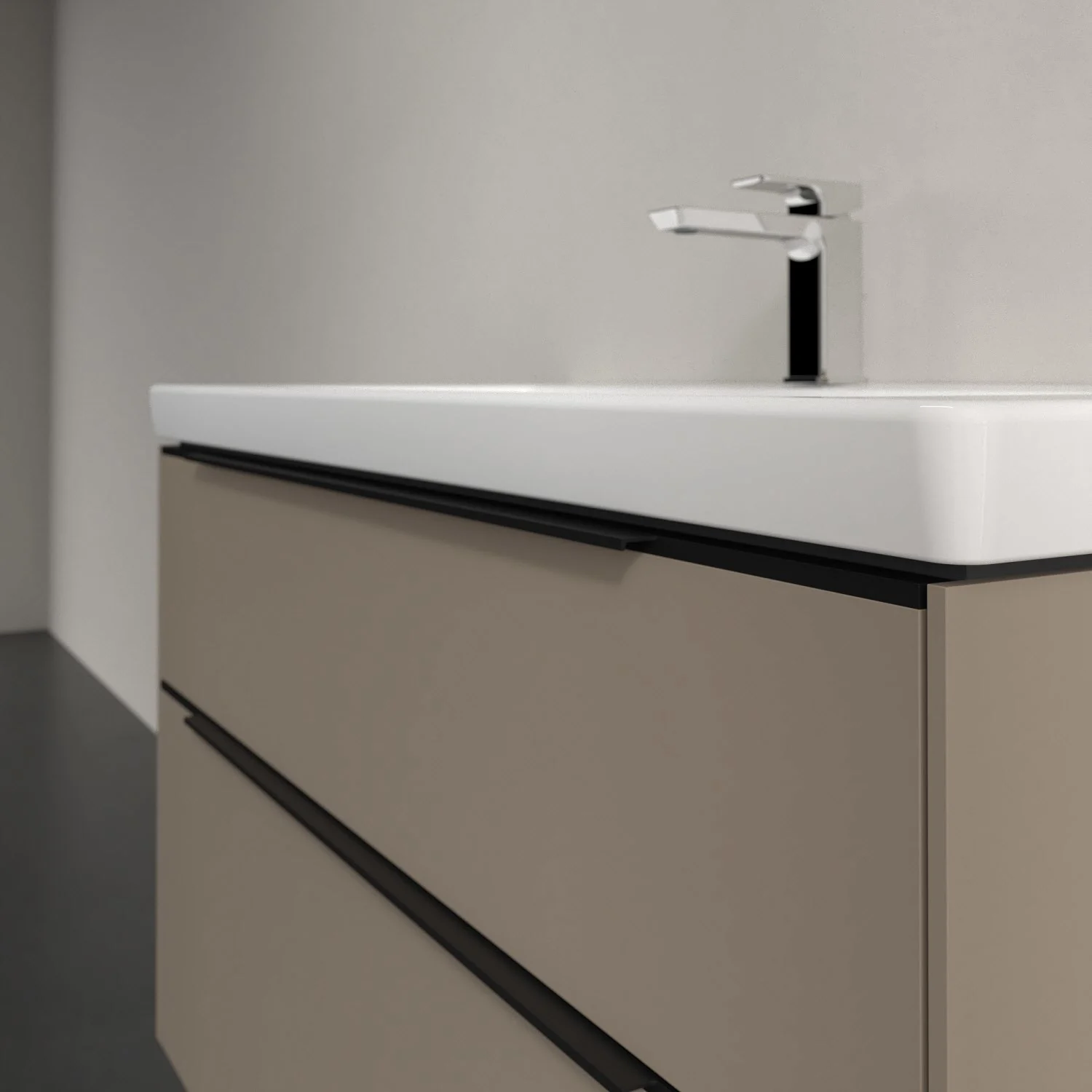 Villeroy & Boch Subway 3.0 Waschtischunterschrank 97,3 cm, 2 Auszüge, ohne LED-Beleuchtung Bild 6