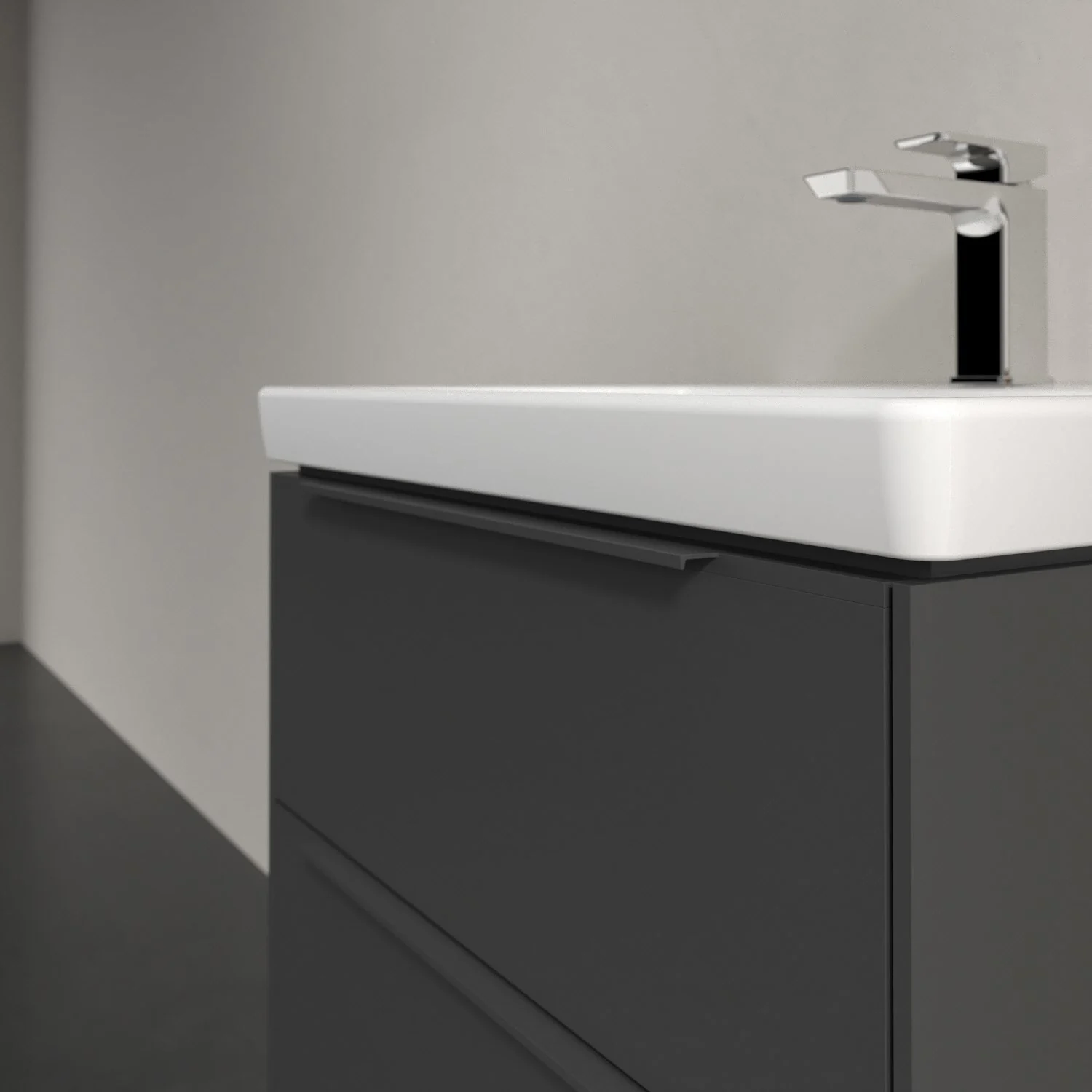 Villeroy & Boch Subway 3.0 Waschtischunterschrank 57,2 cm, 2 Auszüge, ohne LED-Beleuchtung Bild 6