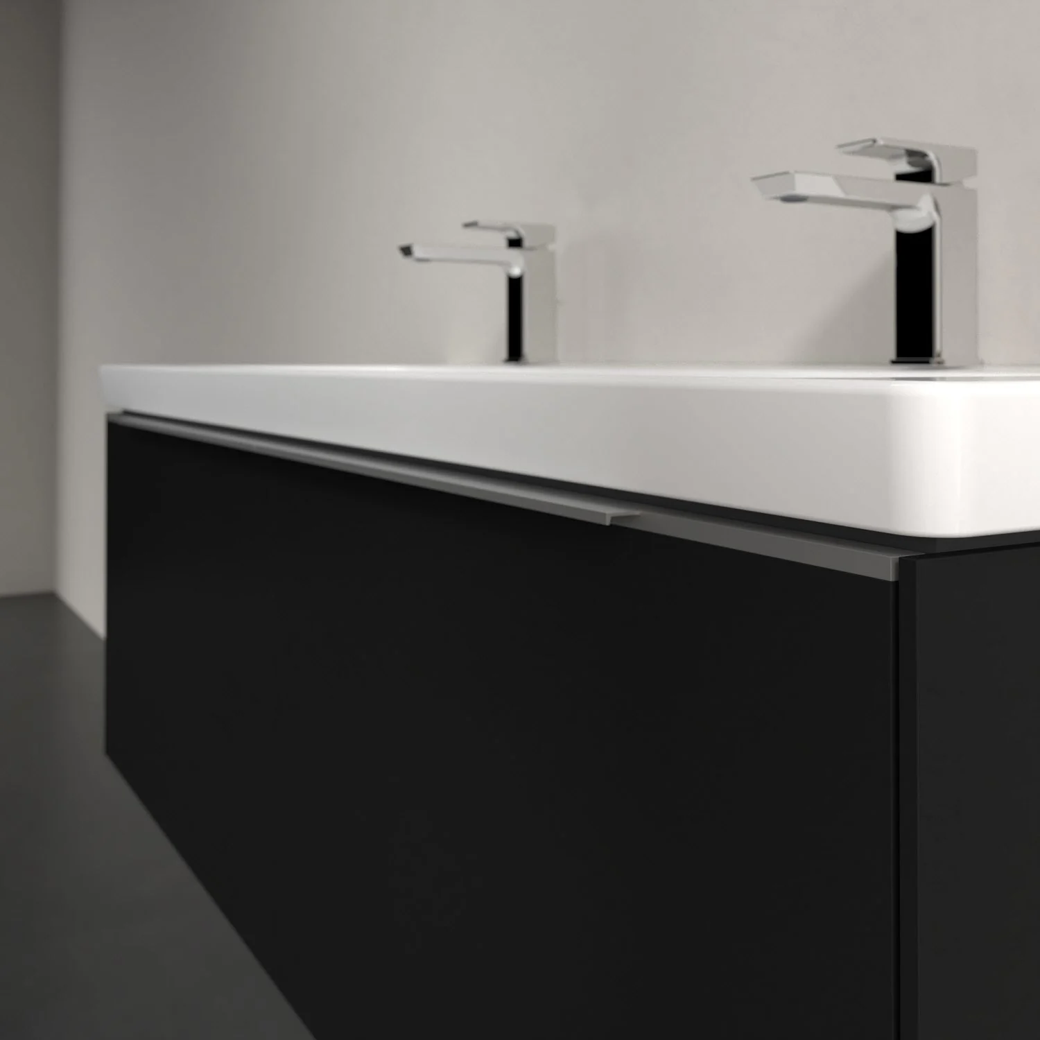 Villeroy & Boch Subway 3.0 Waschtischunterschrank 127,2 cm, 2 Auszüge, mit LED-Beleuchtung Bild 7