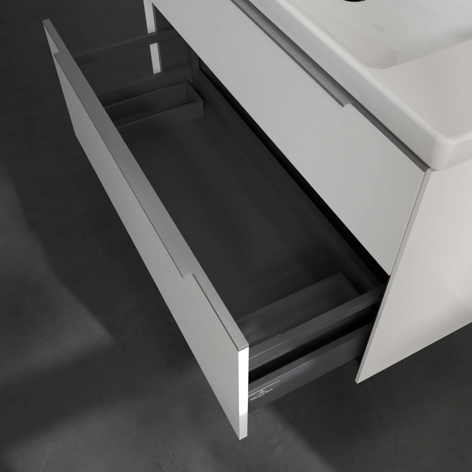 Villeroy & Boch Subway 3.0 Waschtischunterschrank 97,3 cm, 2 Auszüge, ohne LED-Beleuchtung Bild 7