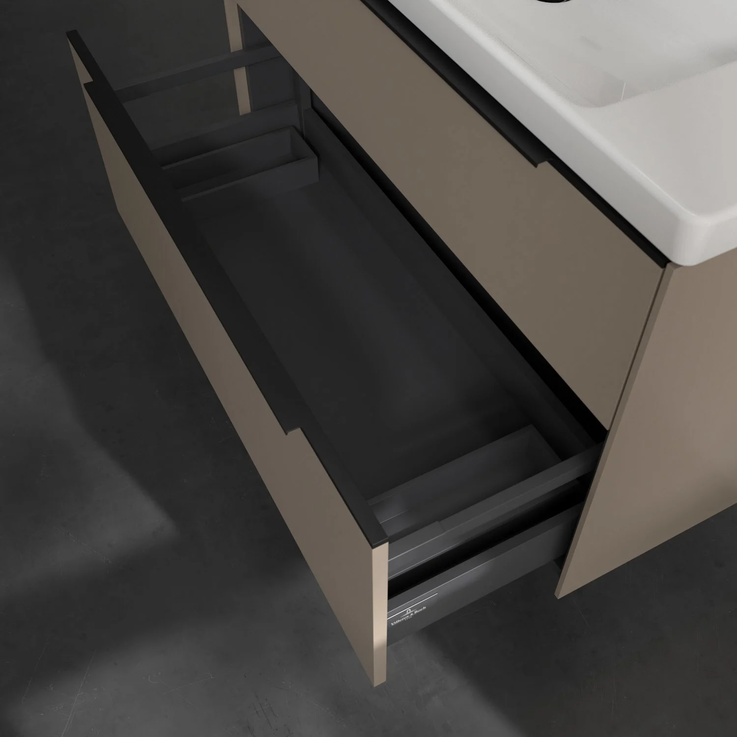 Villeroy & Boch Subway 3.0 Waschtischunterschrank 97,3 cm, 2 Auszüge, ohne LED-Beleuchtung Bild 7