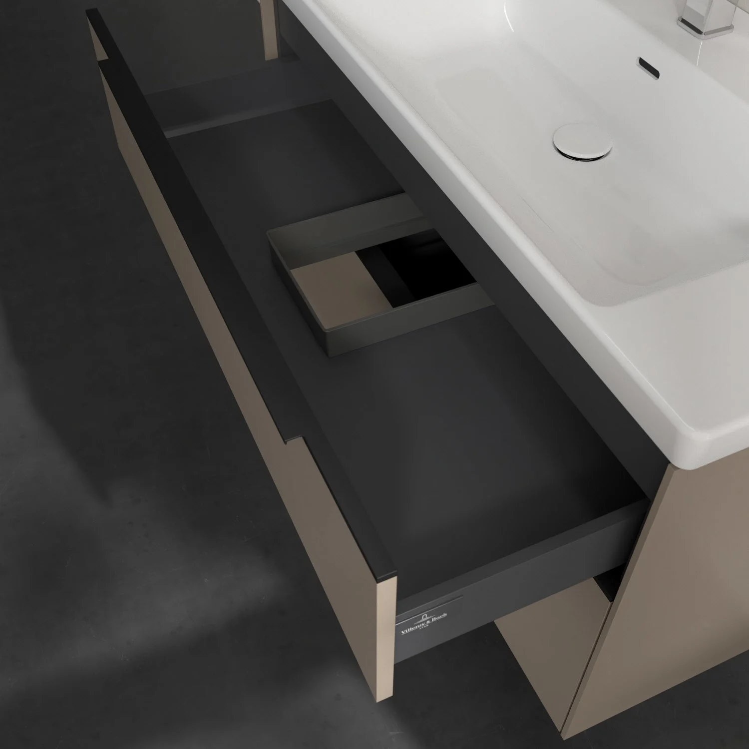 Villeroy & Boch Subway 3.0 Waschtischunterschrank 97,3 cm, 2 Auszüge, ohne LED-Beleuchtung Bild 8