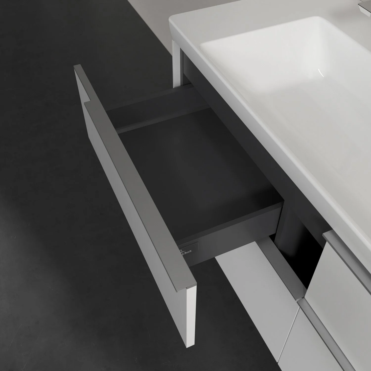 Villeroy & Boch Subway 3.0 Waschtischunterschrank 127,2 cm, 4 Auszüge, ohne LED-Beleuchtung Bild 8