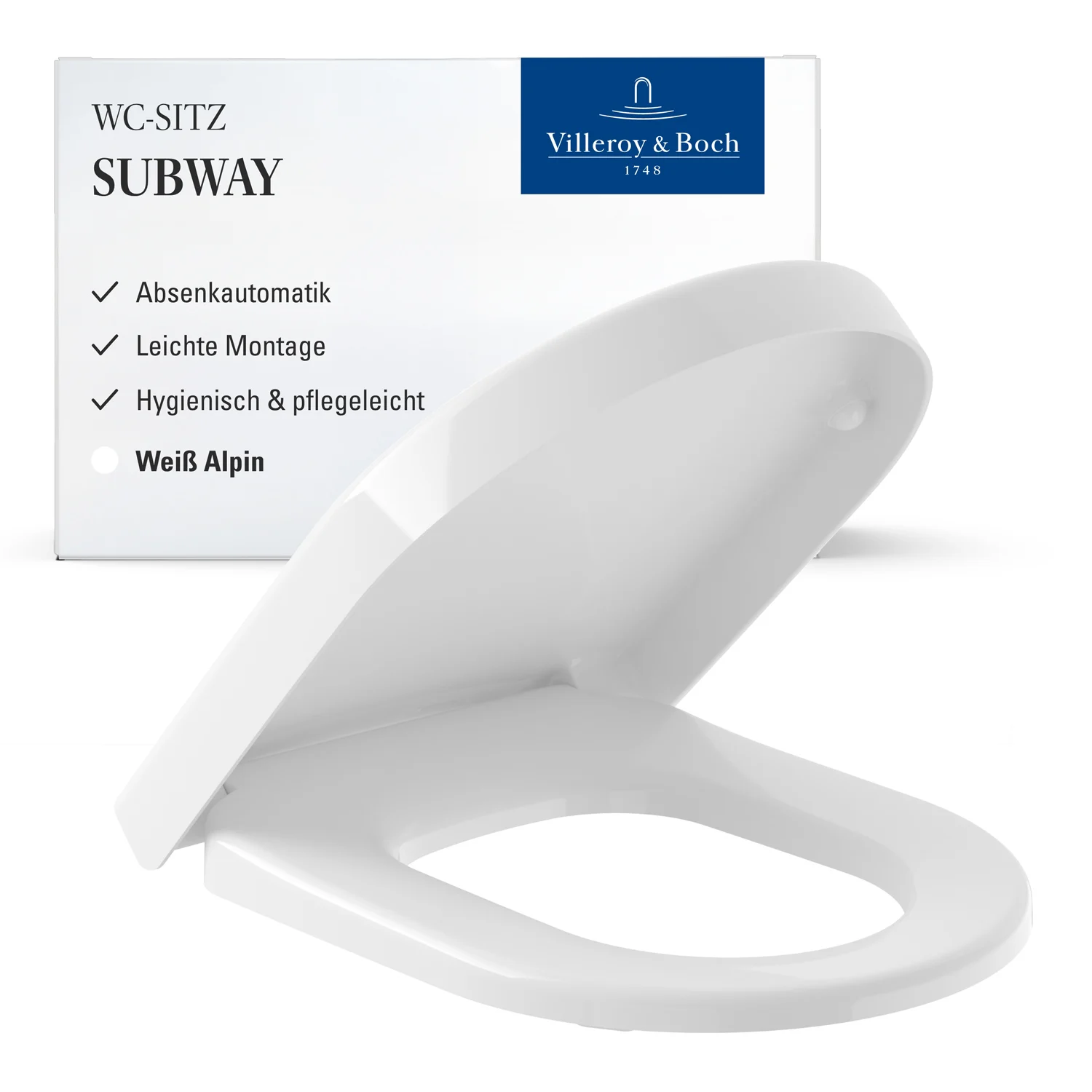 Villeroy & Boch Subway WC-Sitz mit Softclose Bild 3