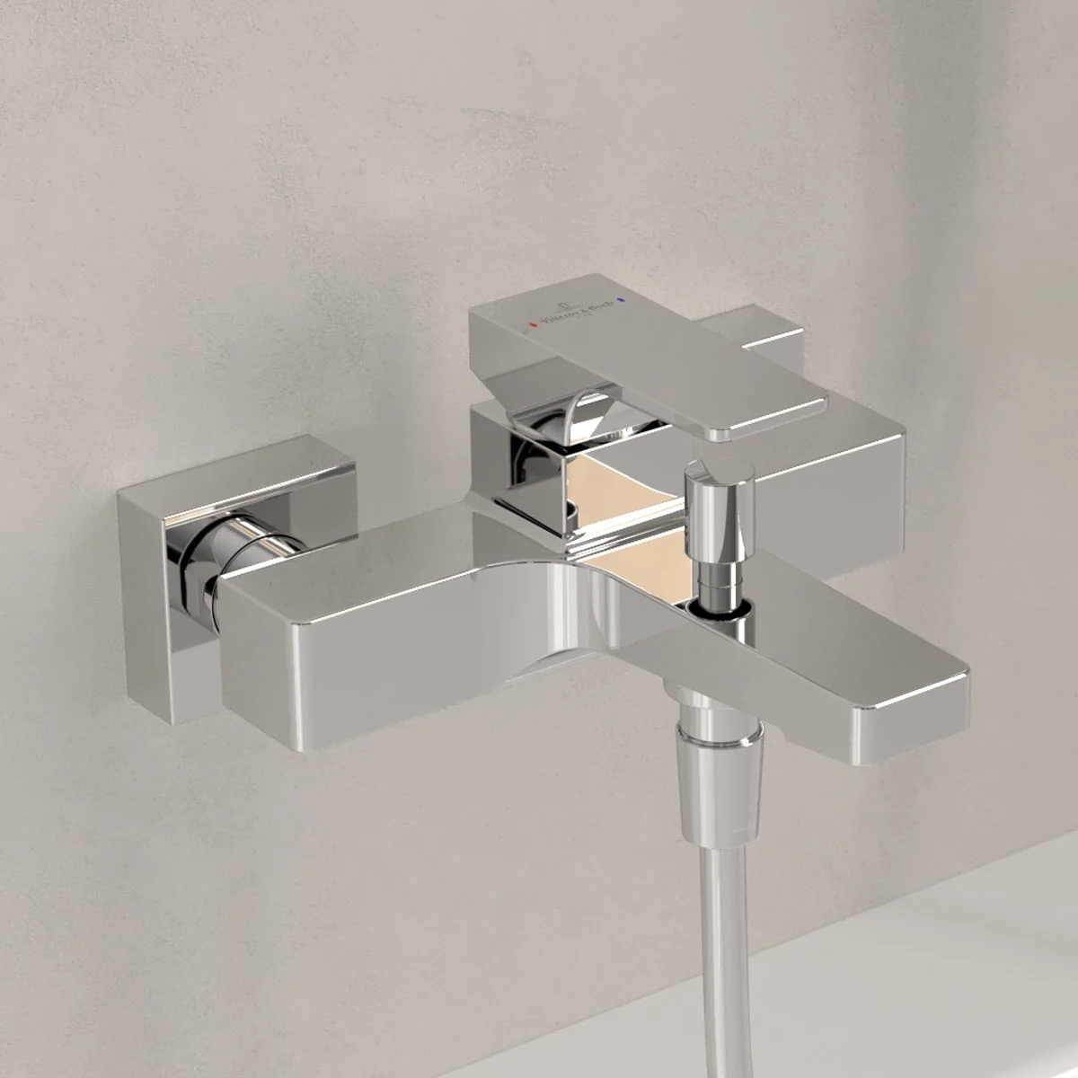 Villeroy & Boch Taro Aufputz-Einhebel-Badewannenarmatur